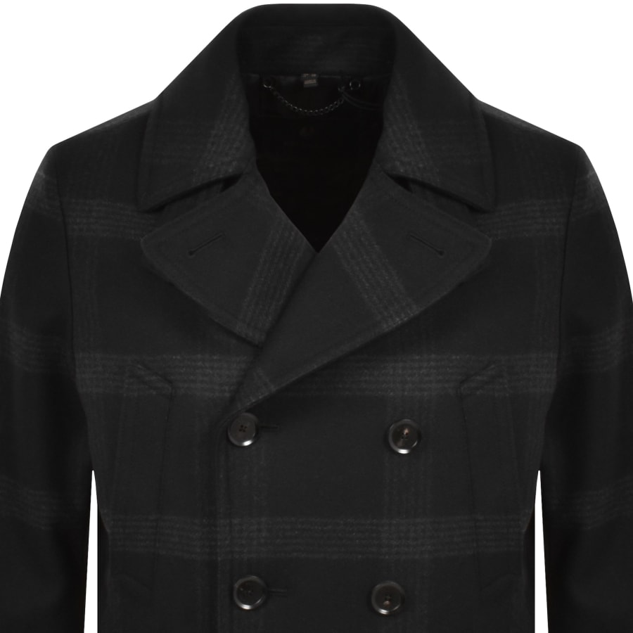 Charcoal peacoat store